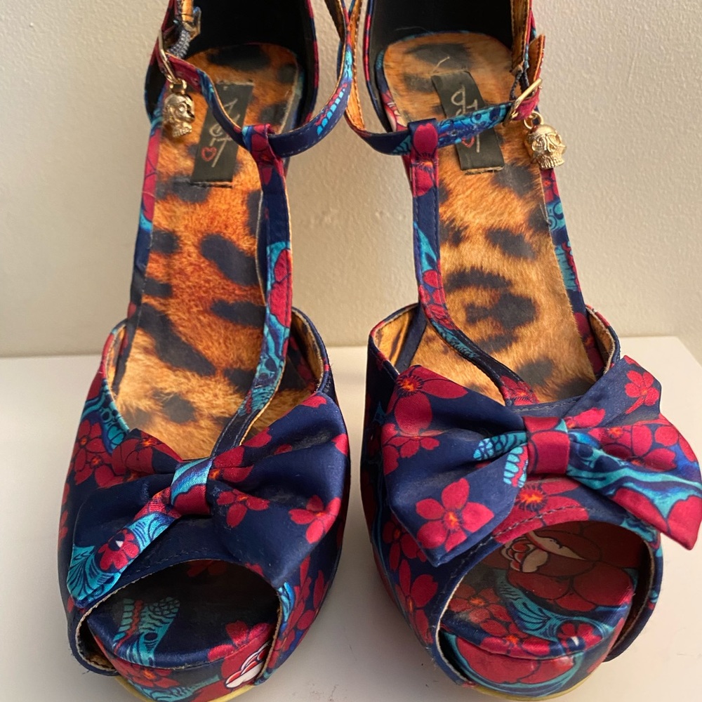 Iron Fist Skull & Flowers heels - Picture 9 of 16